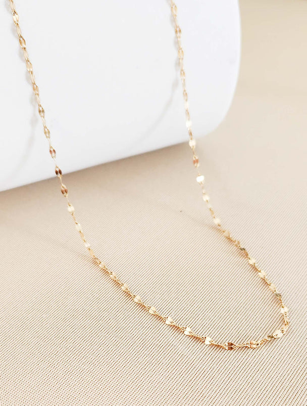 Gold Shine Layer Necklace