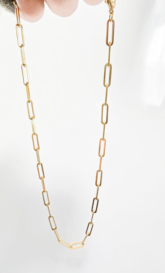 Paperclip necklace