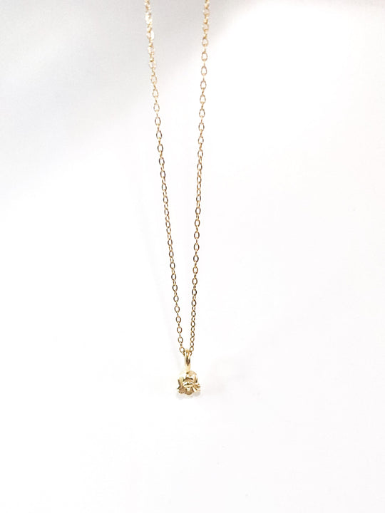 Floral Edit - Personalized Gold Birth Flower Necklace