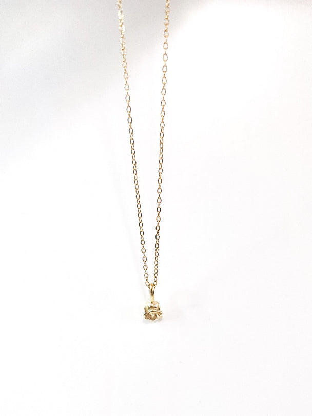 Floral Edit - Personalized Gold Birth Flower Necklace