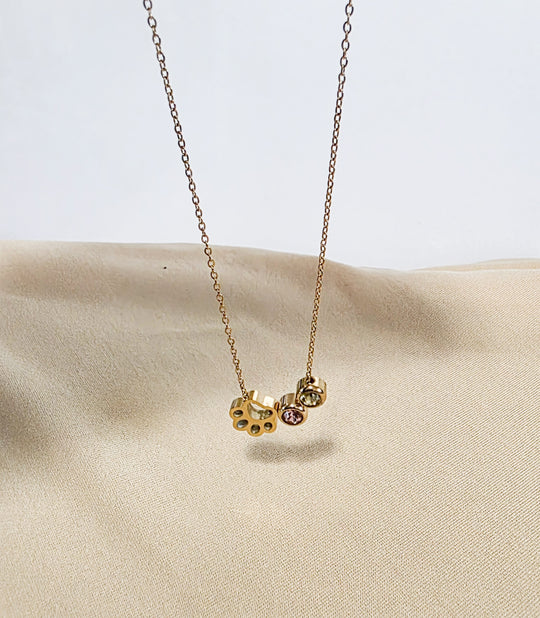 Paw Print Necklace